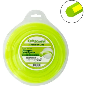 Spring Garden Motorlu Tırpan Misinası 4.0 mm 31 mt Altıgen (Diken, Ot, Çimen Kesme)