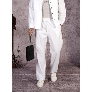 Baggy Kalıp Önü Çıma Detaylı Erkek Gabardin Pantolon