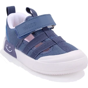 Momo 346P24Y145 Mavi Ortopedik Günlük Işıklı Erkek Çocuk Spor Ayakkabı