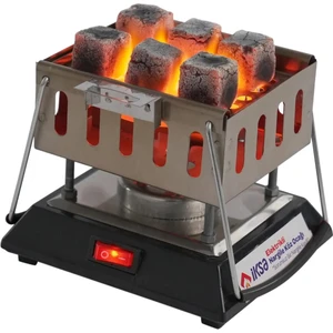 Elektrikli Nargile Köz Yakma Makinası Nargile Kömür Ocağı Köz Taşıma Tepsili