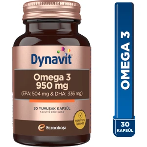 Omega 3 950 mg 30 Yumuşak Kapsül - Yüksek EPA ve DHA