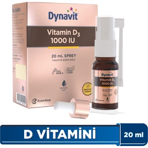 Vitamin D3 1000 IU 20 mL Sprey - D3 Vitamini