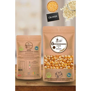 Taş Değirmenden Organik Atalık Cin Mısır - Patlamış Mısır - 500 Gram