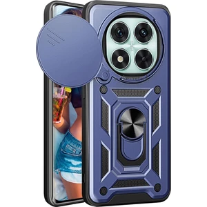 M.tk moveteck Xiaomi Redmi Note 14 Pro 4g Kılıf Kamera Korumalı Sürgülü Yüzüklü Armor Military Tank Kızaklı Kapak