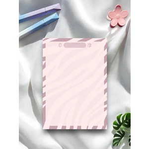 A5 Zebra Desenli Notepad - Not Defteri - Bloknot