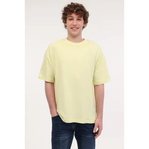 Mb Ros 11hs113 5fx Sarı Erkek Kısa Kol T-Shirt