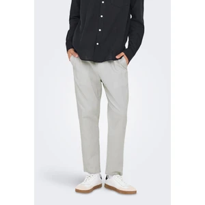 Only&sons Onslınus Crop 0007 Cot Lı Gri Erkek Pantolon