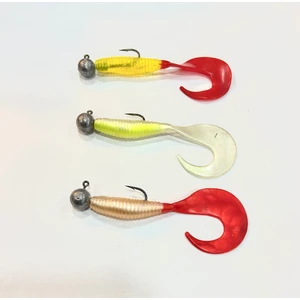 3'lü Jighead Takım Suni Silikon Yem