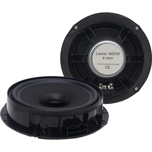 Leone 160VW 16 cm 4 Ohm Tekli 80 Watt Oto Hoparlör Volkswagen Seat Skoda Araç Kapı Hoparlörü Orjinal Yerine Uygun