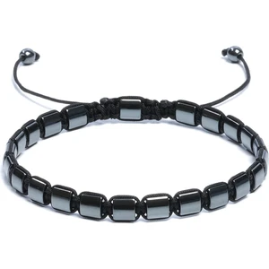 Hematit Bileklik - Pavle Bright Bileklik - Tasarım Bileklik 6mm Ayarlanabilir