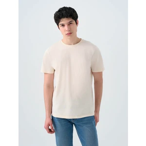 Regular Fit Taş Erkek T-Shirt LF2029278