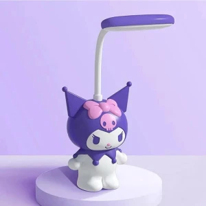 Sanrio Kuromi Model Masa Lambası Gece Lambası Hediyelik LED Kuromi Masa Ay Lambası Kuromi Lamba