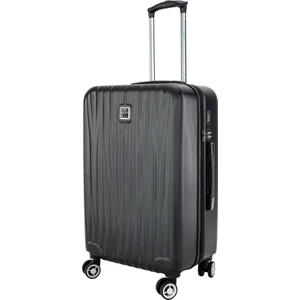 Orta Boy %100 Polikarbon Valiz Siyah 1815