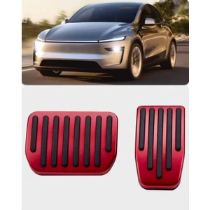 Li Parts Tesla Yeni Model Y Juniper Kırmızı Pedal Seti