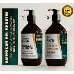 Dumansız 2'li Jel Keratin Seti 500 ml