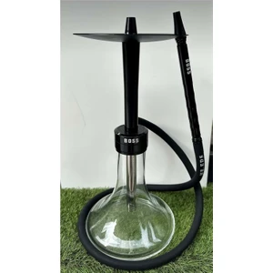 E29 Boss - Gökkuşağı Serisi Nargile Takımı Siyah