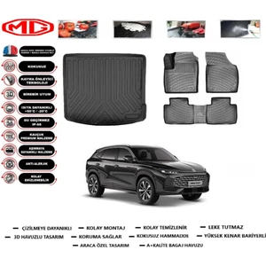 Hs Hybrid 2025 Model Bagaj Havuzu Araca Özel Paspas Takımı Prrox