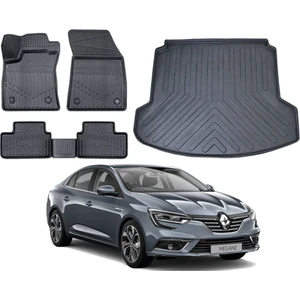Megane 4 2025 Model Çift Kulak Bagaj Havuzu Paspas Takımı Eva Serisi