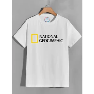 Natıonal Geograpıch Baskılı %100 Pamuk Premıum T-Shırt