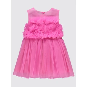 Civil Baby Kız Bebek Elbise 6-18 Ay Fuşya