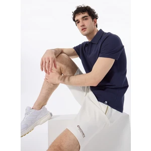 Discovery Expedition D5SM-TST3807 Lacivert Relaxed Düz Erkek Polo T-Shirt