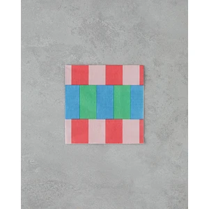 English Home Summer Checkers 20'li Kağıt Peçete 33X33 cm Pembe - Yeşil