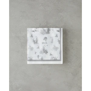 English Home Thaliana Kağıt 20'li Kağıt Peçete 33X33 cm Siyah - Beyaz