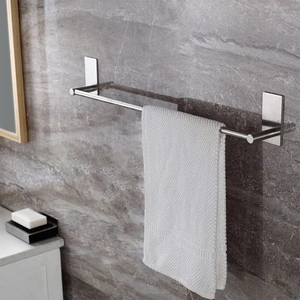 DELTAHOME Paslanmaz Çelik Yapışkanlı Havluluk 55CM  INOX