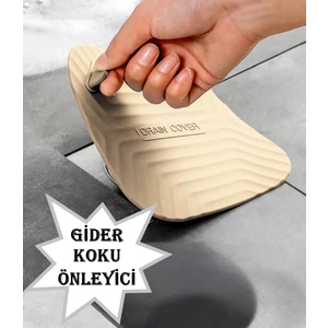 Kivi Flex Kötü Koku Önleyici Mat - Böcek Önleyici Kapak - Banyo Mutfak Lavabo Balkon Gider Kapağı - Gider Koruyucu Kapak