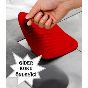 Kivi Flex Kötü Koku Önleyici Mat - Böcek Önleyici Kapak - Banyo Mutfak Lavabo Balkon Gider Kapağı - Gider Koruyucu Kapak