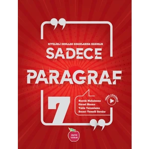 Newton Yayınları 7.sınıf Sadece Paragraf