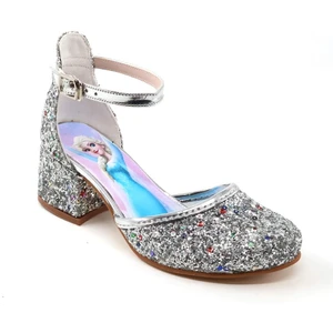 Kız Çocuk Elsalı Topuklu Abiye Ayakkabı