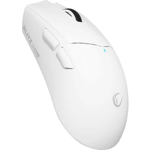 Blitz Ultimate 8k Bt+Wired+2.4g Kablosuz PAW3950 Nordic 52840 Mcu Gaming Oyuncu Mouse Beyaz
