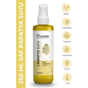 Leogg Natural Papatya Suyu 250 Ml  Saf Ve Doğal Rahatlatıcı Ve Nemlendirici Saç Açıcı Tonik