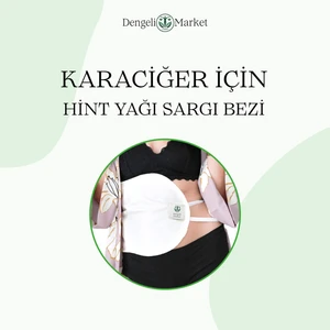 Dengeli Market Sargı Bezi *  Detoks, Mide, Göbek Düğmesi Için Hint Yağı Paketi Sargısı | Tekrar Kullanılabilir |%100 Sızdırmaz