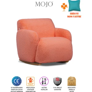 Mango Shake Sallanan Ayaklı Çocuk Koltuğu Mercan