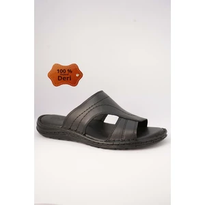 Kr.98 Anatomik Taban  Deri Erkek Terlik