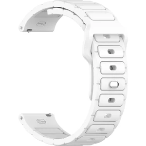 Fossil Sport Smrtwtch 43MM Uyumlu Kordon Kayış Silikon 22/132KRD Beyaz