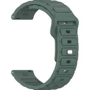 Honor Watch Gs Pro Uyumlu Kordon Kayış Silikon 22/132KRD Yeşil