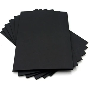 100 Adet 50X70 Siyah Fon Kartonu 160 Gram