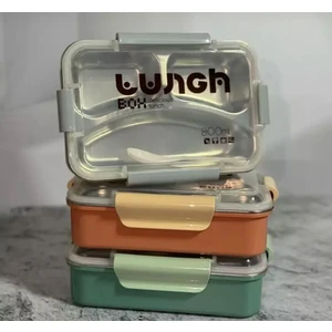 Çelik Beslenme Kabı Iş Okul Öğle Yemeği (Renkler stok durumuna göre gönderilir)