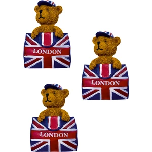 Buzdolabı Magneti - 3 Adet Ingiltere Magneti