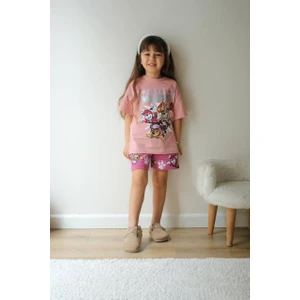 Cg Kids Paw Patrol Kız Çocuk Şortlu Alt Üst Takım