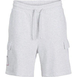Jack & Jones JPSTKANE SCRIPT SWEAT Gri Erkek Şort