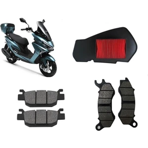 Rks Newlight 125 Pro Bakım Seti Ön-Arka Balata ve Hava Filtresi