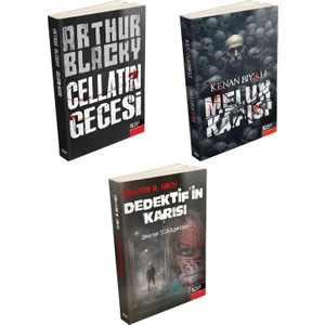 Nef Kitap Gerilim Polisiye Roman Seti - 3 Kitap