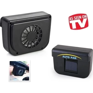 Auto Fan Güneş Enerjisiyle Çalışan Araç Içi Soğutucu
