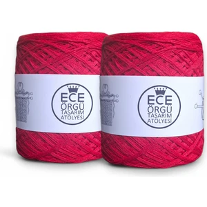 Fiamma Kırmızı, Çok Katlı Koton El Örgü IPI.(200 Gr.)