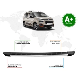 Citroen Berlingo Arka Basamak Kısa Şasi 2019 Model ve Sonrası S-Line