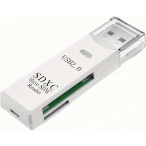 2in1 USB 2.0 Micro Sd Hafıza Kartı - Tf Kart Okuyucu Hub Adaptör Veri Aktarıcı